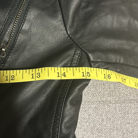 Aqua Girls faux leather Moto jacket - Picture 9 of 11